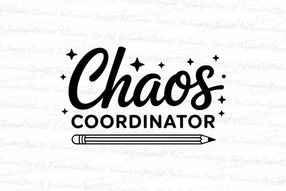Chaos Coordinator Svg Teacher Svg