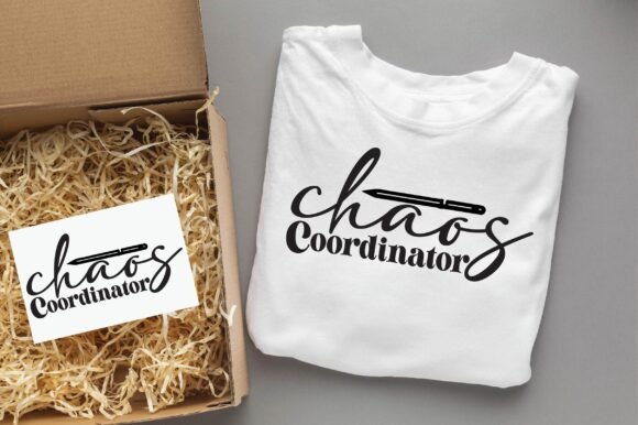 CHAOS COORDINATOR Teacher Svg Png Design