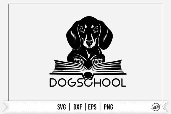 Dog School Svg: Graphics for Crafts