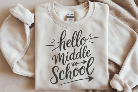 Hello Middle School SVG Graphics & Crafts