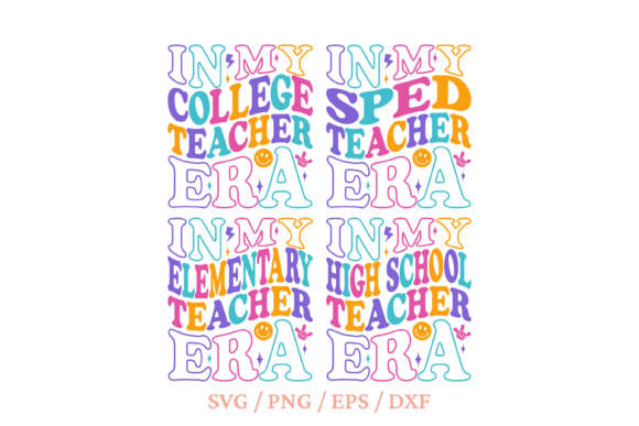 In My SPED Teacher Era Svg