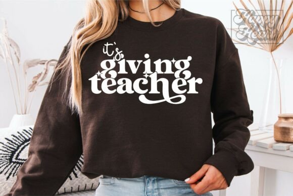 Its Giving Teacher SVG PNG School
