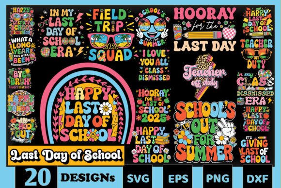 Last Day of School SVG Bundle