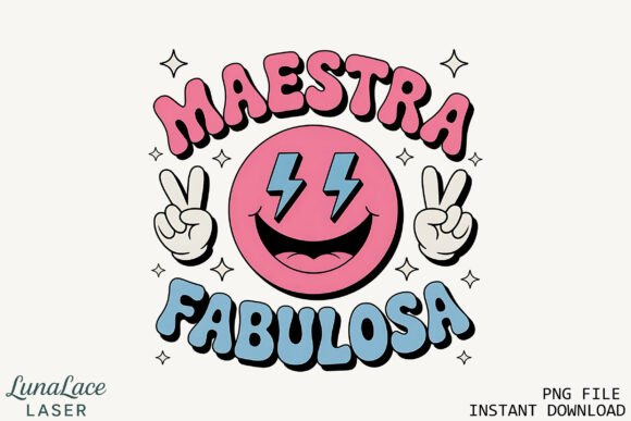 Maestra Fabulosa PNG Teacher SVG Design