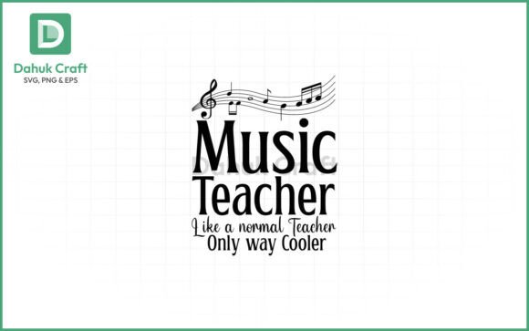 Music Teacher SVG, PNG Sublimation EPS