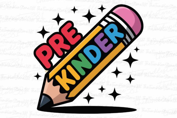 Pre Kinder Svg Teacher Svg Graphics