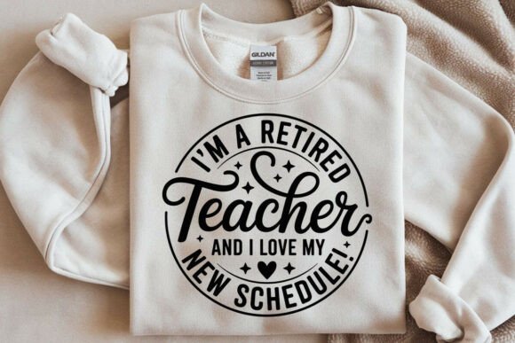 Retired Teacher Svg, Im a Retired Teacher