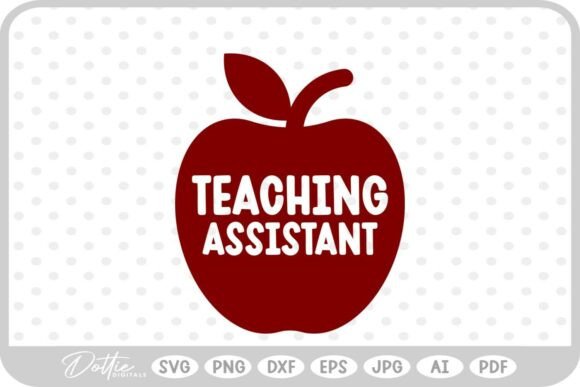 Teaching Assistant School SVG PNG DXF Graphics