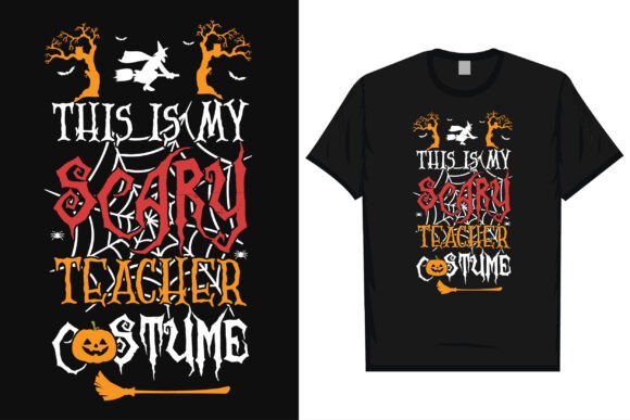 This is My Scary Teacher Tshirt Design